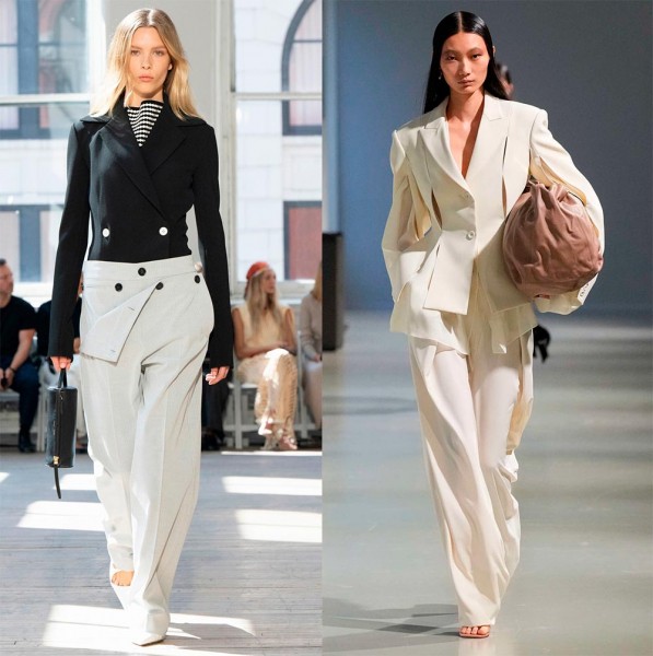 Модные брючные костюмы для женщин: коллекции 2025 года