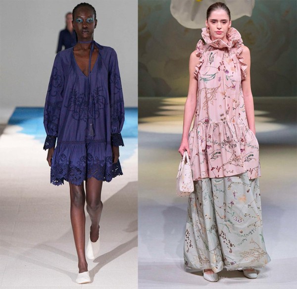 Платья свободного кроя: новинки сезона и стильные образы