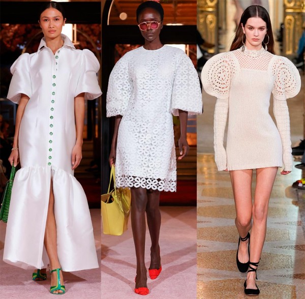 Модные белые платья: элегантные и нарядные модели