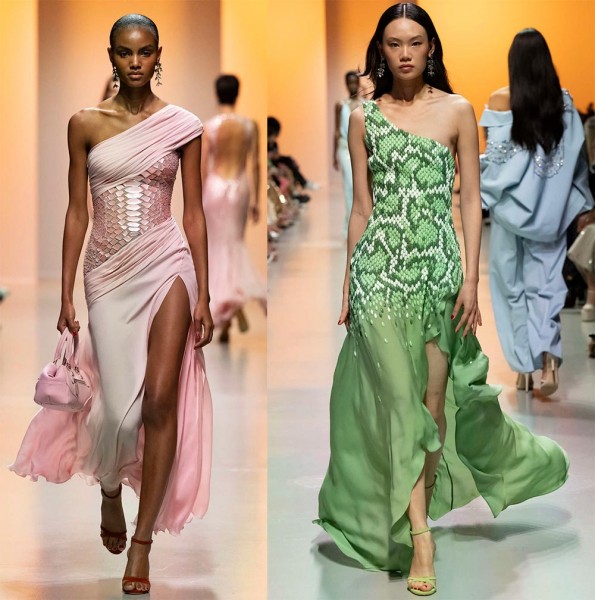 Самые красивые платья из модных коллекций 2025 года