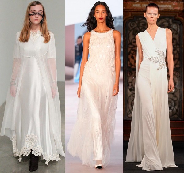 Модные белые платья: элегантные и нарядные модели