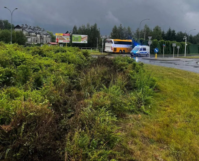 Автобус с белорусами попал в ДТП в Польше