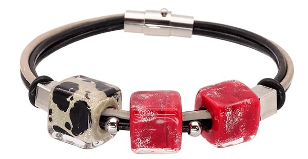 Стильные браслеты из муранского стекла