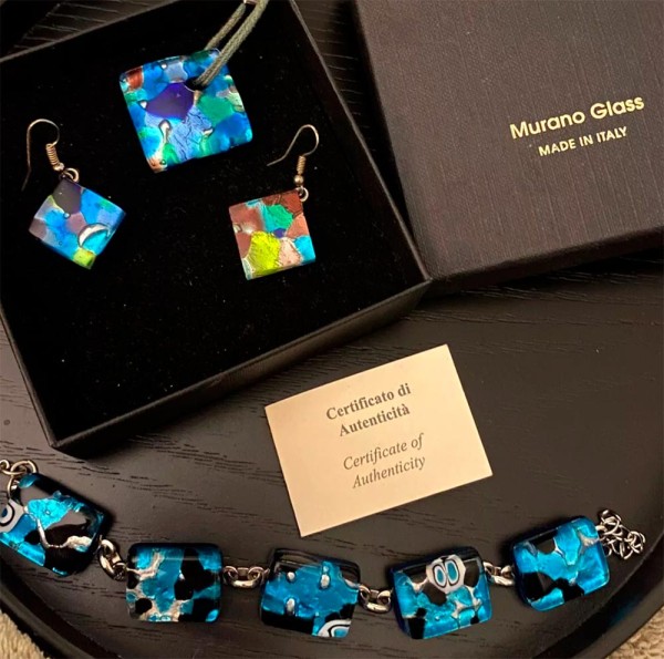 Стильные браслеты из муранского стекла