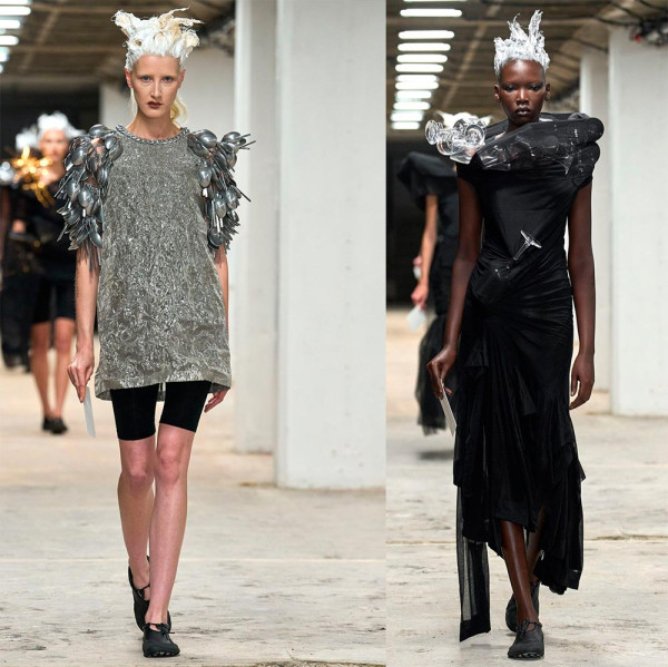 Акцент на плечи 2026: необычные и сюрреалистичные детали в тренде