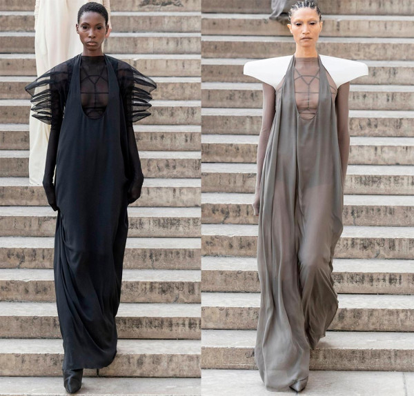 Акцент на плечи 2026: необычные и сюрреалистичные детали в тренде