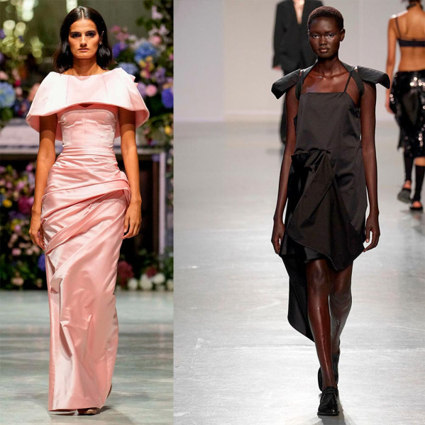 Акцент на плечи 2026: необычные и сюрреалистичные детали в тренде